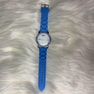 Sky blue watch